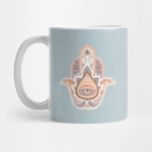 Hamsa Hand - Pearl(June) Mug